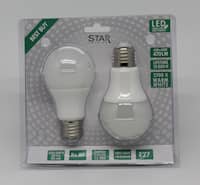 Star Trading LED-lampe 6W E27 2-pk
