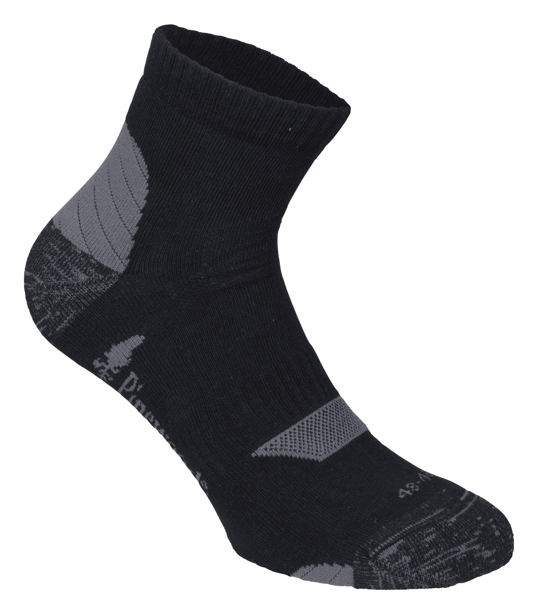 Pinewood InsectSafe Mid Bomullstrumpor Black