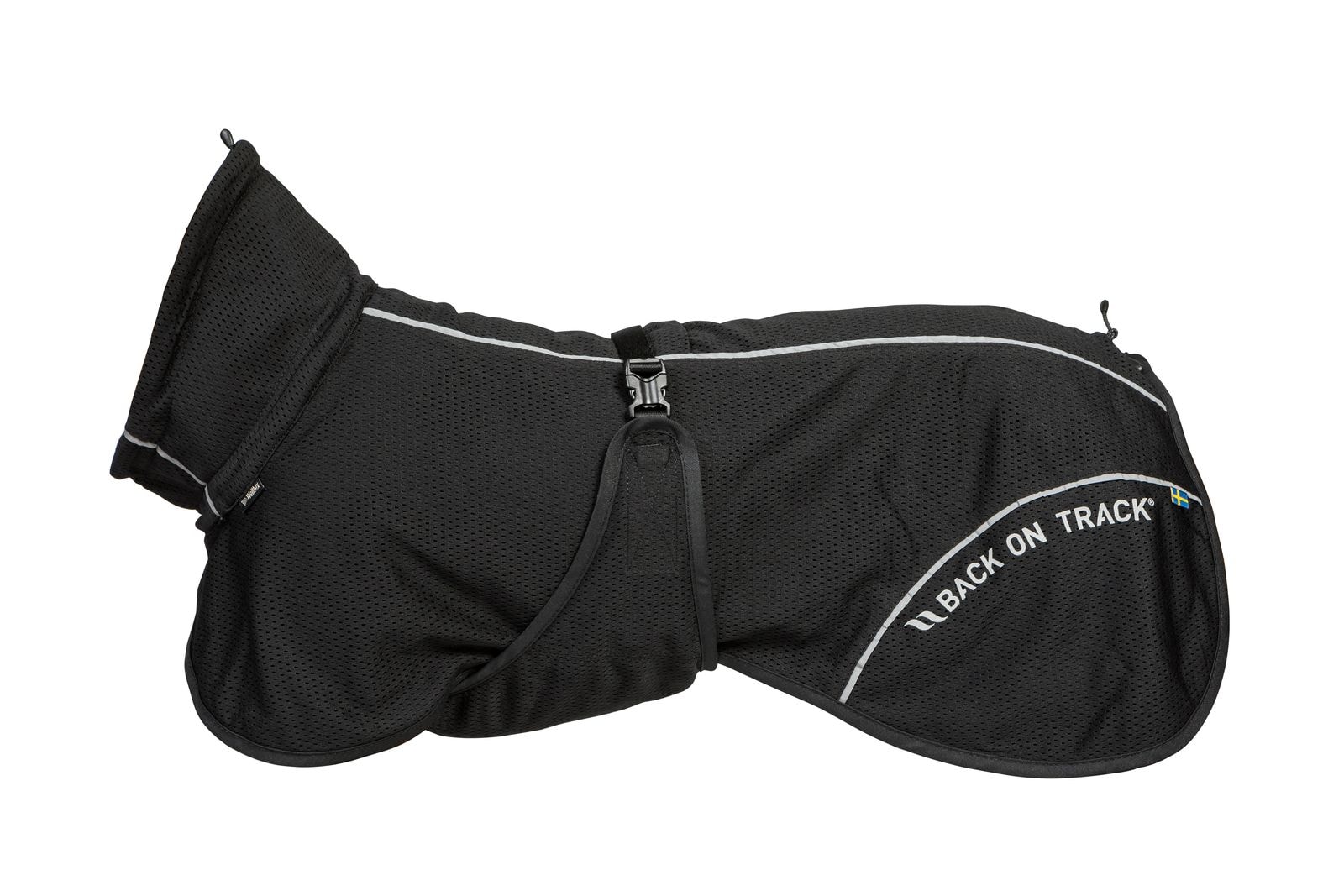 Nättäcke BAY Högt slut, Svart 35 cm