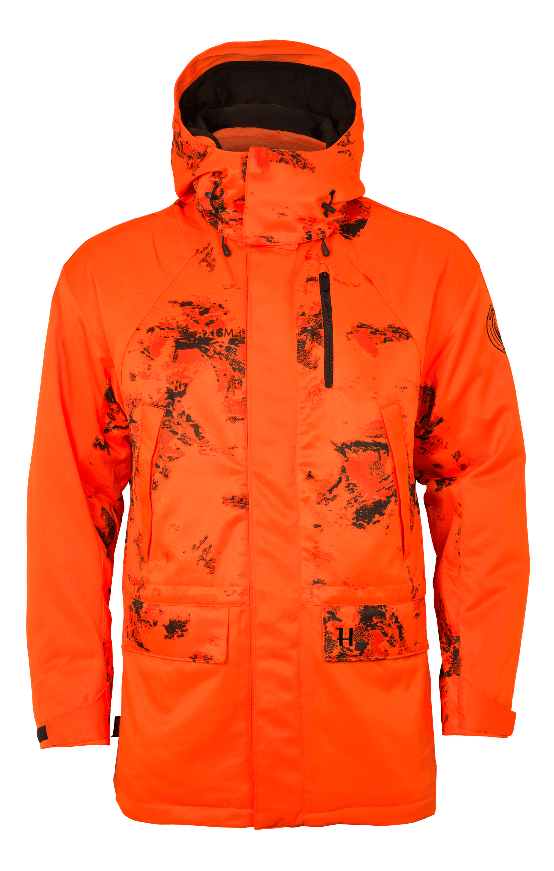 Härkila Wildboar Pro Blaze HWS Camo Insulated jacket Men AXIS MSP®CE Orange