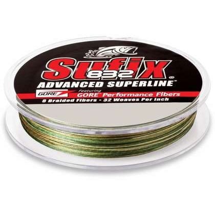 Sufix 832 Braid 0,33 mm 120 m Camo -