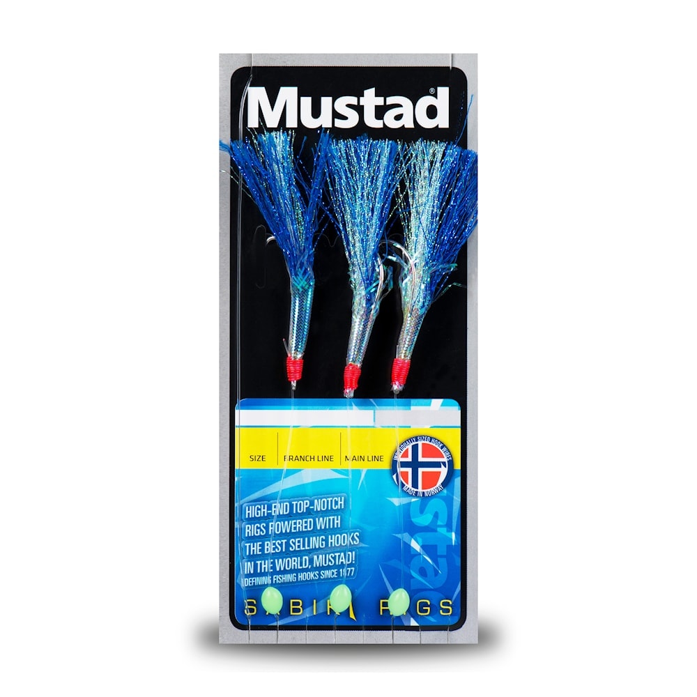 Mustad Blue Flasher Rig Koko 3/0
