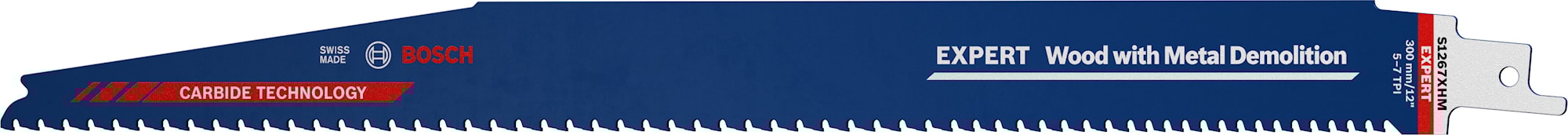 Bosch Tigersågblad Expert ‘Wood with Metal Demolition’ S 1267 XHM , 10 st