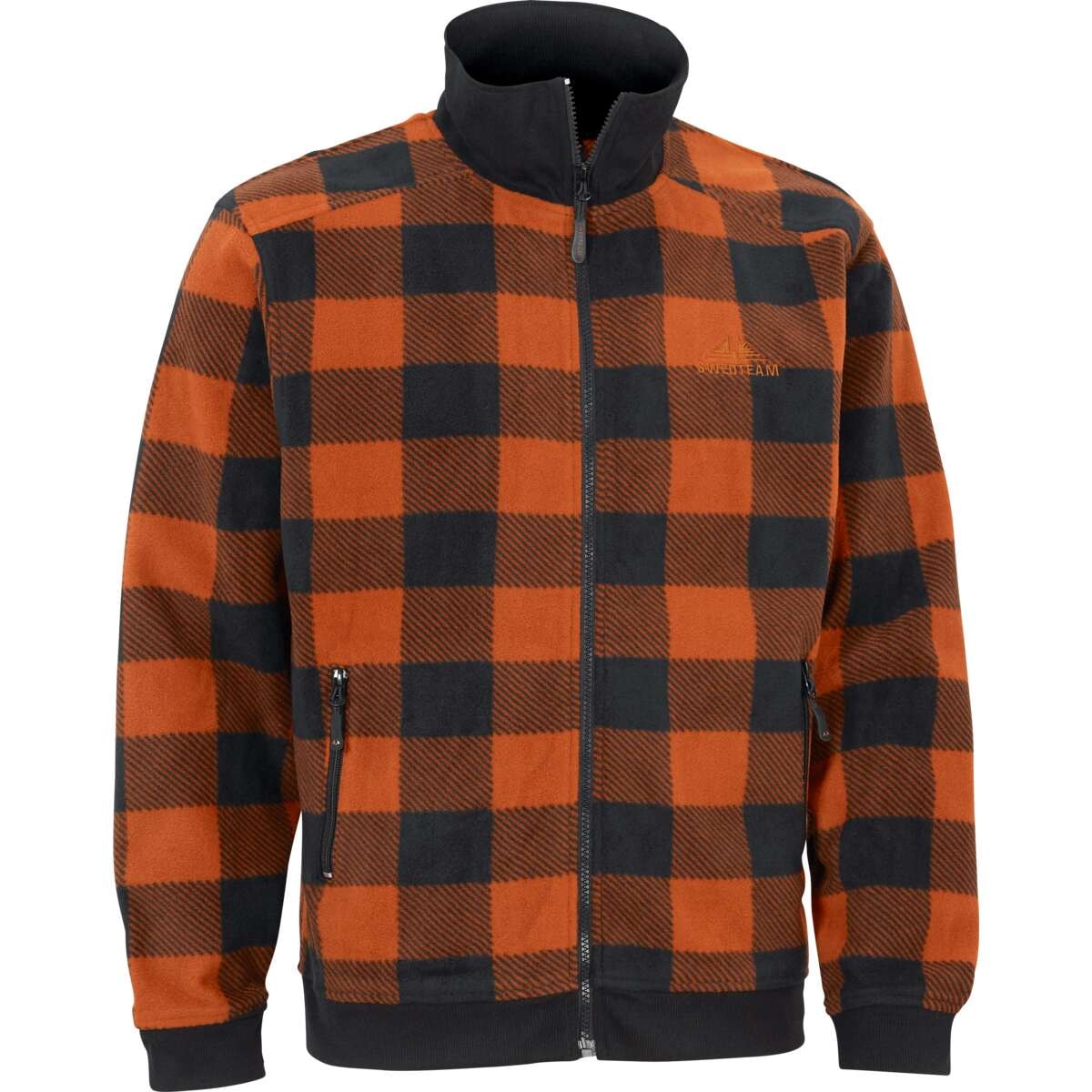 Swedteam Lynx Sweater Full-zip Swedteam Orange