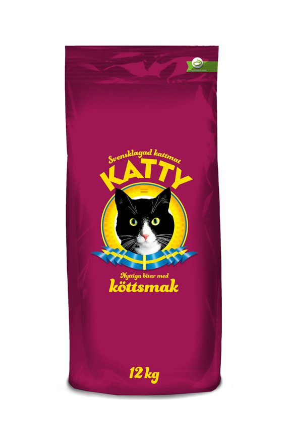 Katty Nyttiga Bitar Kött 12kg