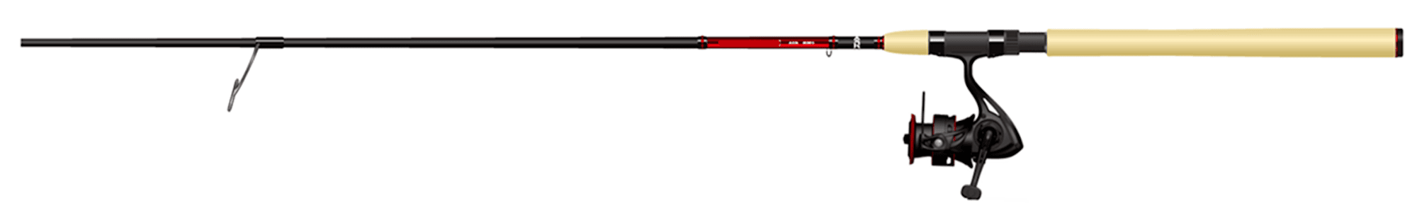 Daiwa Megaforce Quest Haspelset 7' 5-25g Inkl. påspolad flätlina