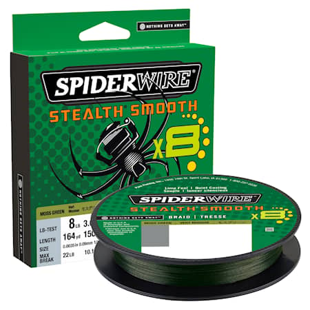 Spiderwire Stealth Smooth 8 0,11 mm 150 m M-green