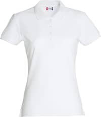 Clique Poloshirt Damen Weiß
