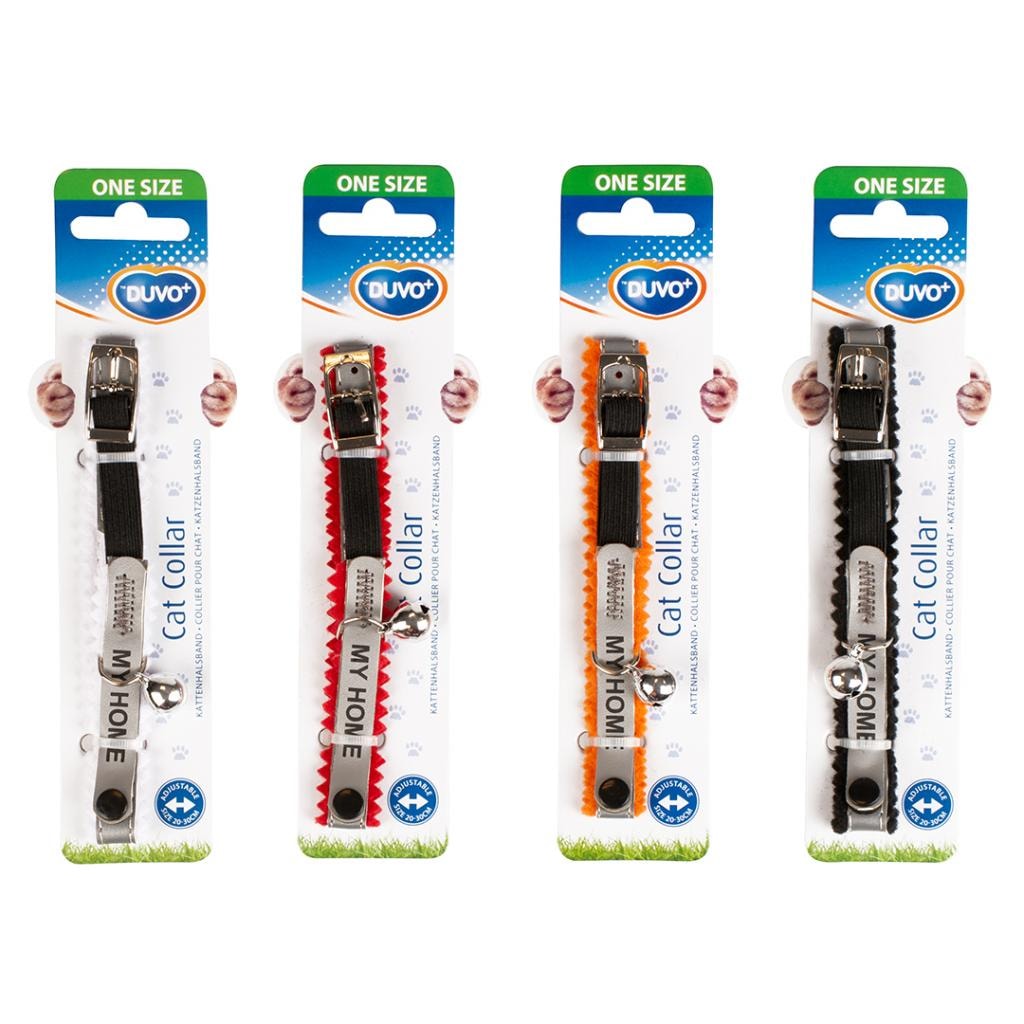 Katthalsband Reflective Adress 20-30cm/10mm Mix