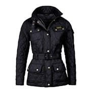 Barbour International Quilt Black