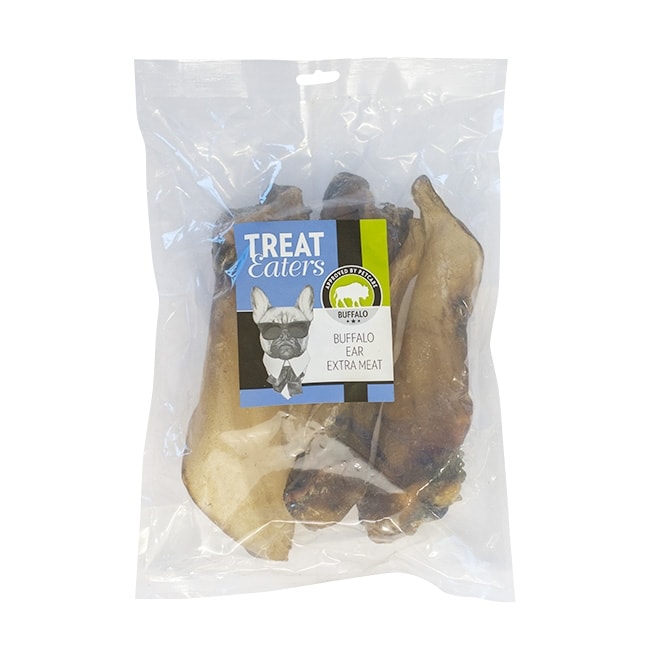 Petcare Treateaters Buffalo Ear Extra Meat 4-pak