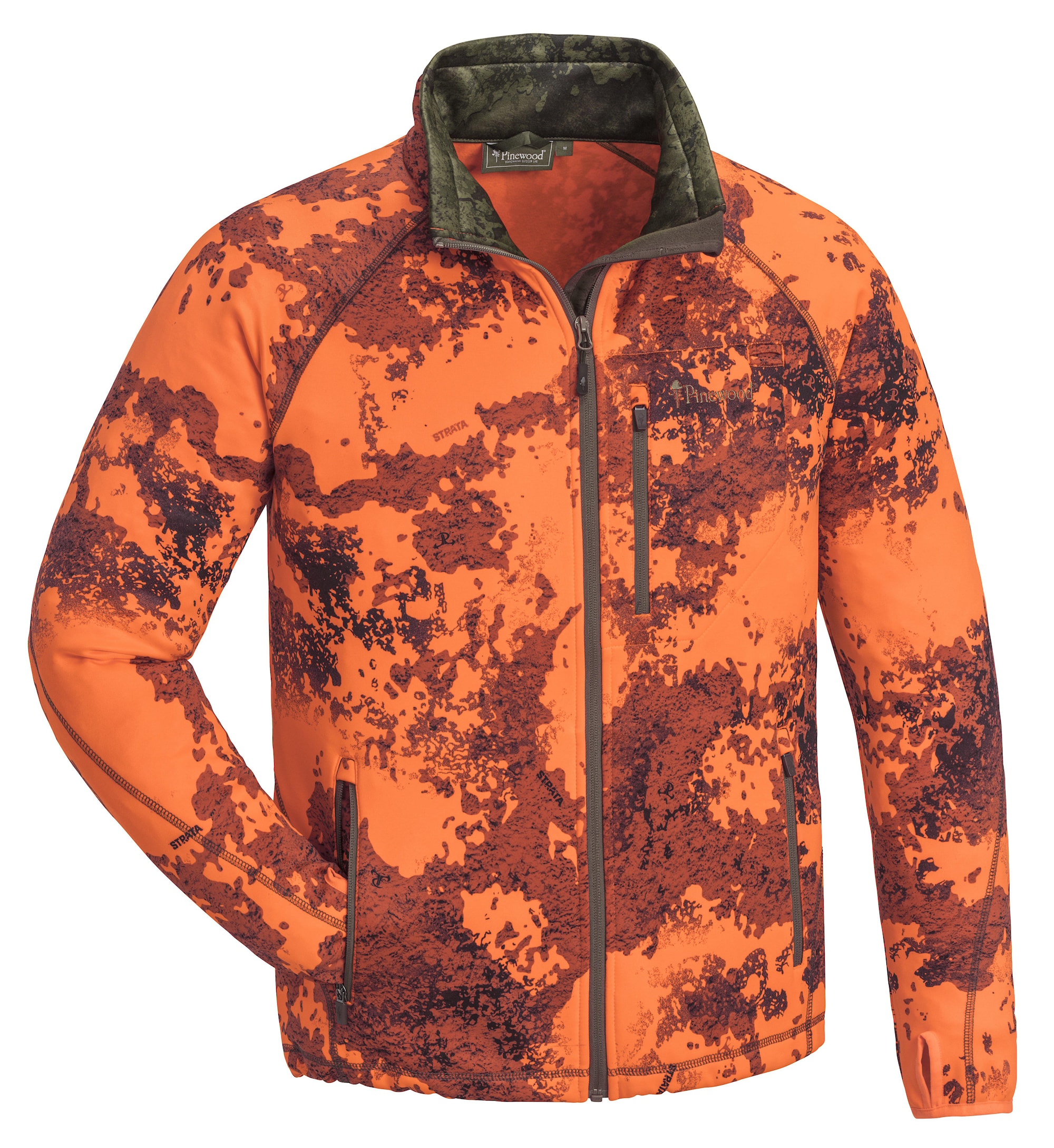 Pinewood Furudal/Frazer Act. Camou Power Fleece Herr Strata Blaze XL