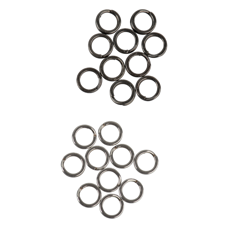 SG Stainless Splitring Mix 7 mm 20-pack