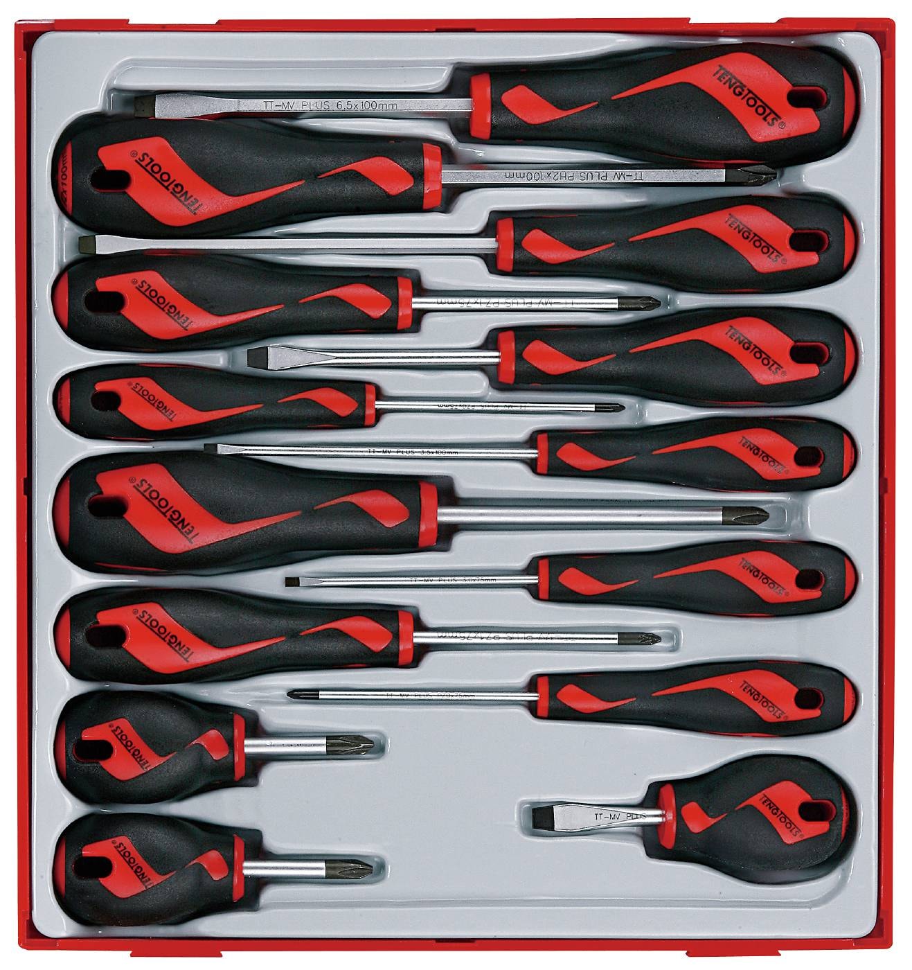 Teng Tools 14-osainen ruuvitalttasarja TTD914N