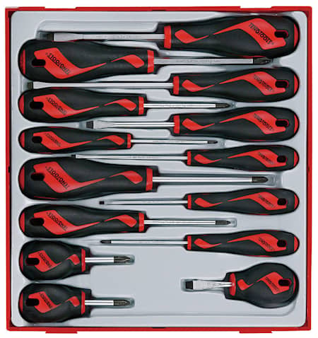 Teng Tools Skruvmejselsats TTD914N 14 delar