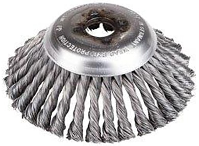 Rundbürste für gewölbte Rodung und Unkrautbekämpfung