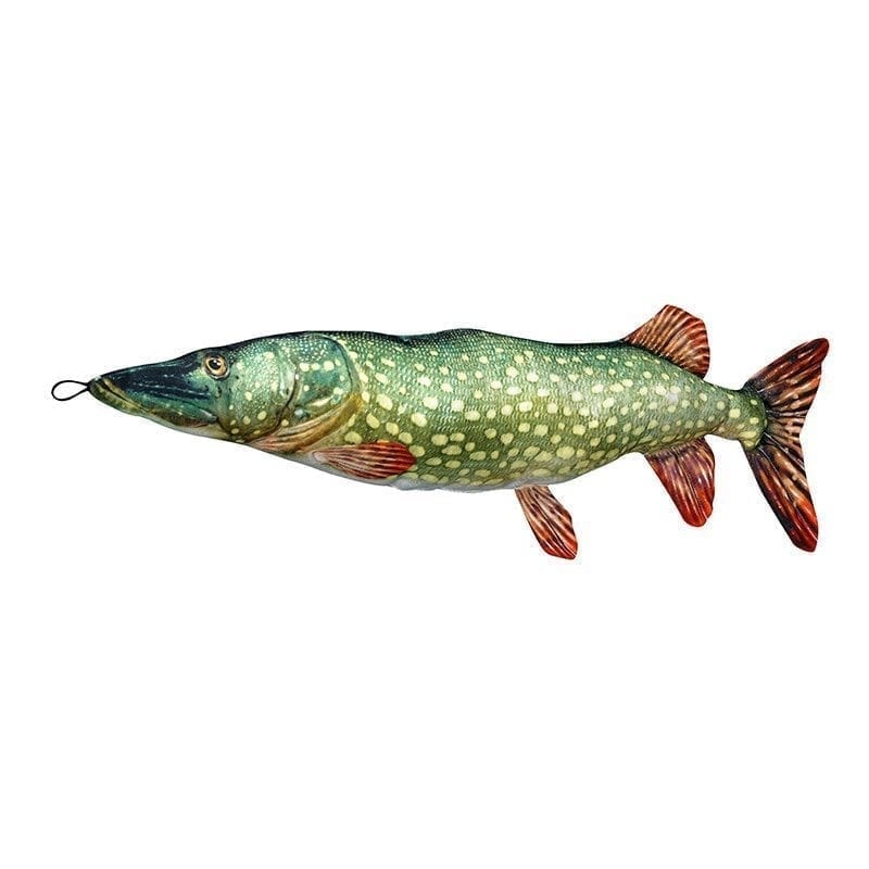 Fladen mjukisdjur Gädda 80 cm