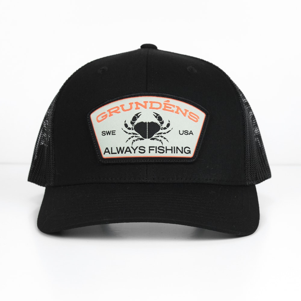 Grundéns Always Fishing Trucker Black