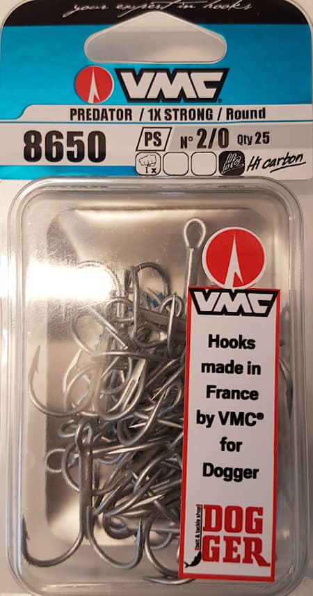 VMC Trekrok 8650PS #2/0 25-pack