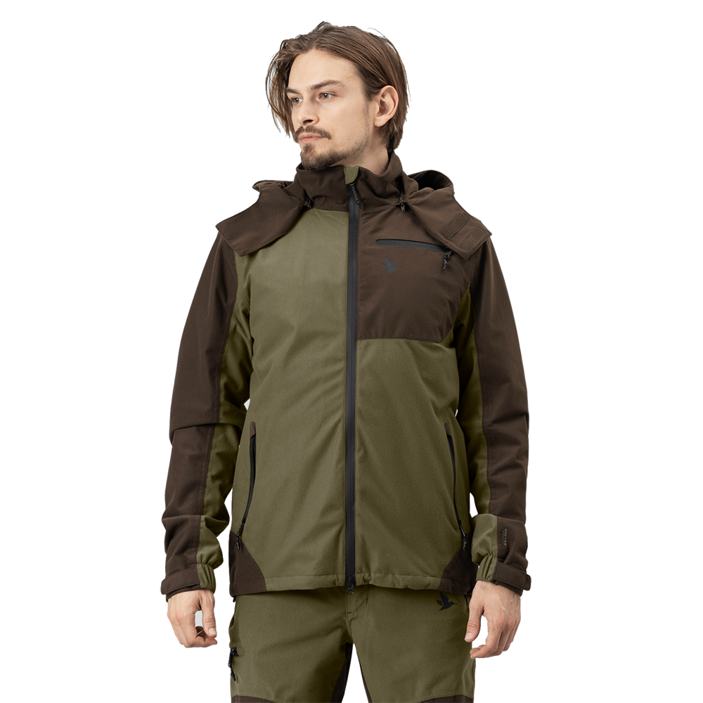 Fern Duffel Jacka Herr Green/Clay Brown