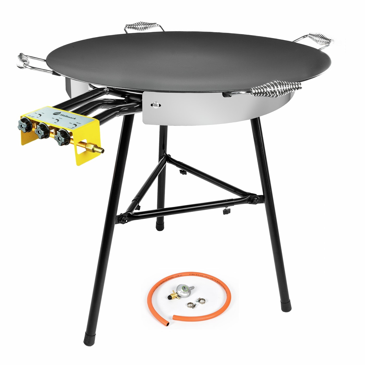 Hällmark Sett, Stekeplate 78 cm + Brenner + Regulator