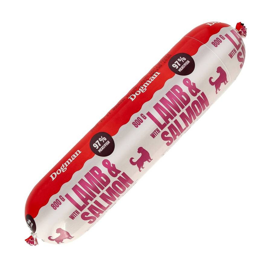 Dogman Lamb & Salmon Sausage 800g