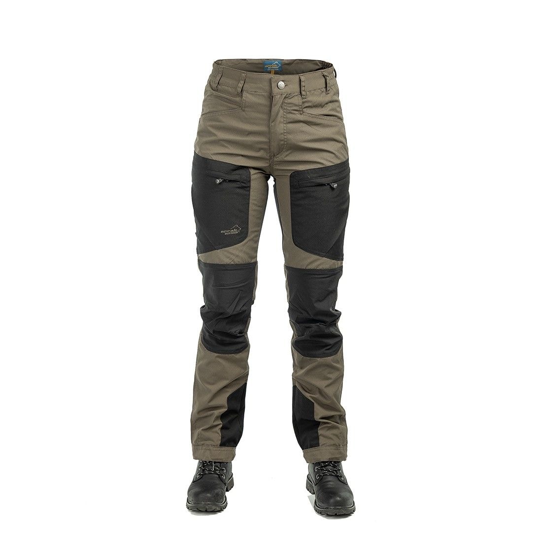 Arrak Outdoor Active Stretch Hose Damen Kurz Braun