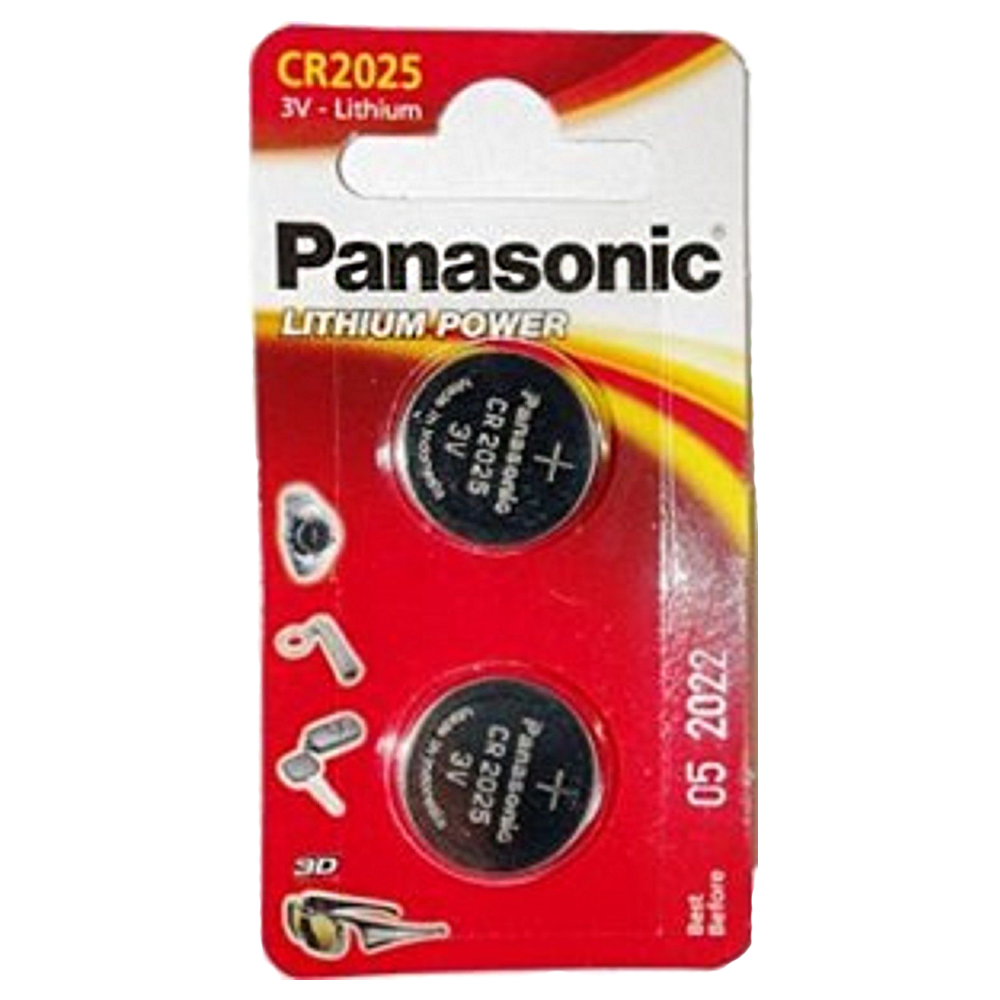 Panasonic CR2025 2-pakkaus