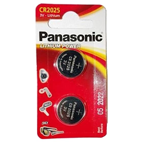 Panasonic CR2025 2er-Pack