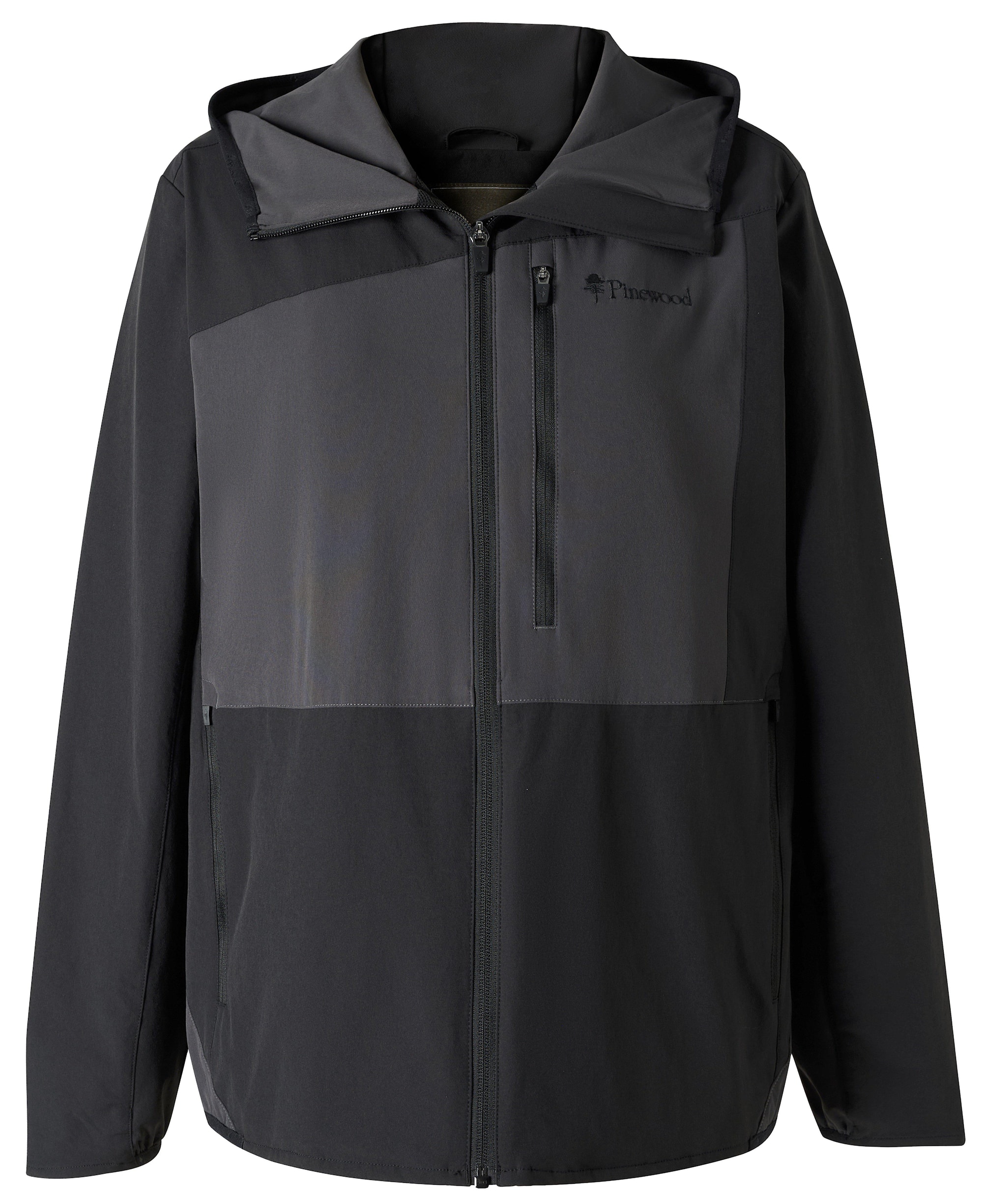 Pinewood Abisko Light Stretchjacka Dam Black/Dark Anthracite