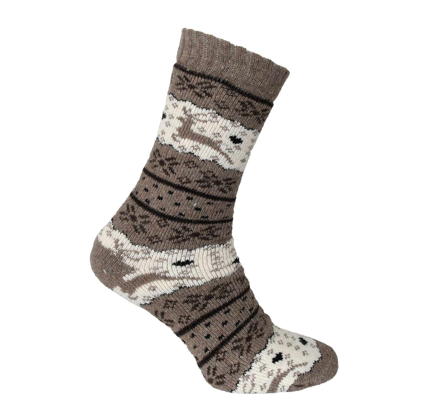 Woodstock Wollsocke Vaja Damen Beige