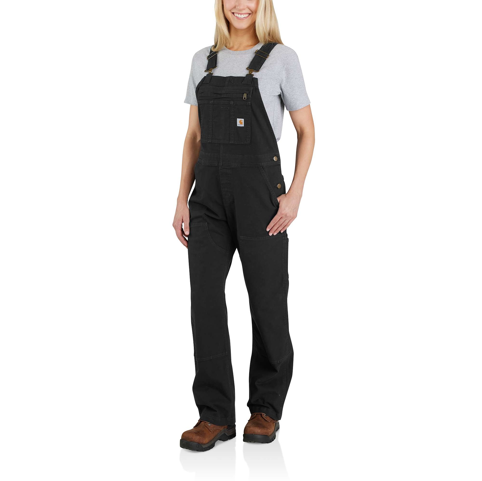 Carhartt Crawford Hängselbyxor Dam Black XL