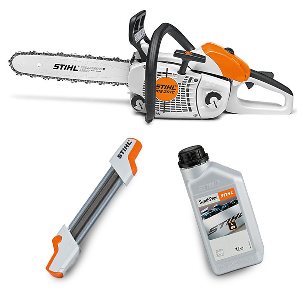 Stihl MS 201 C-M Motorsäge Profi-Paket light