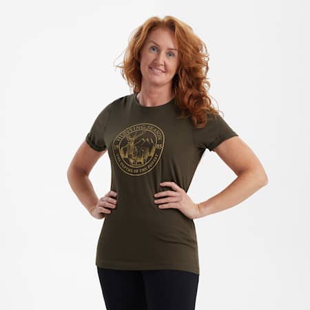 Deerhunter Lady Ella T-shirt Dam Adventure Green