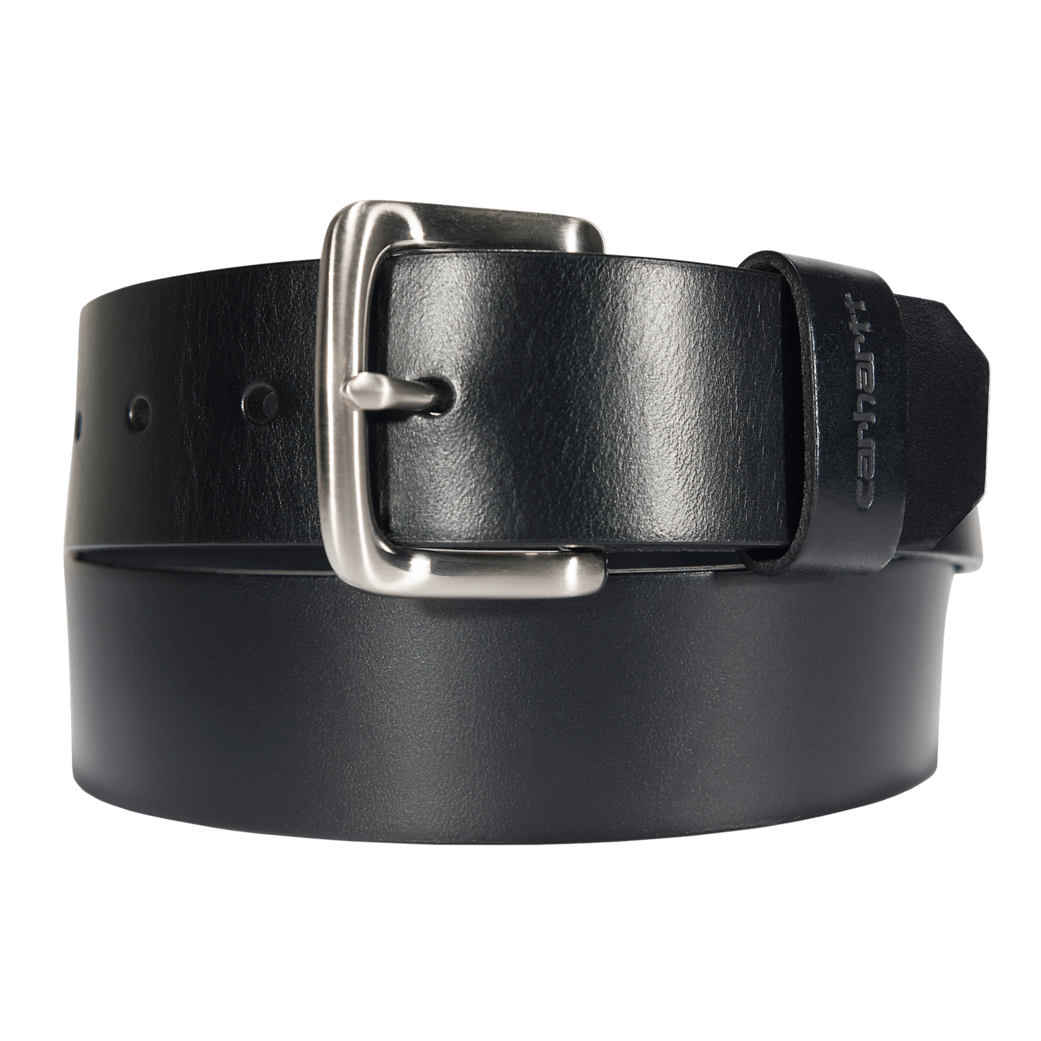 Carhartt Bridle Leather Classic Buckle Belt Men Black