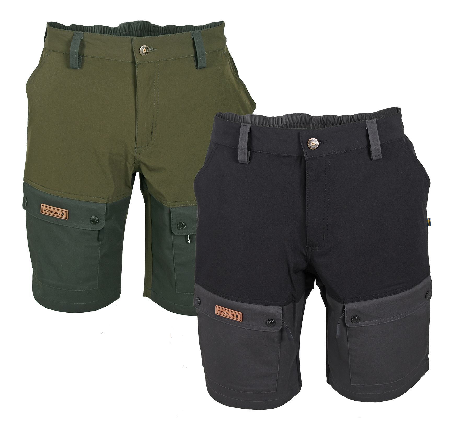 Woodline Shorts Boksund 2-pack