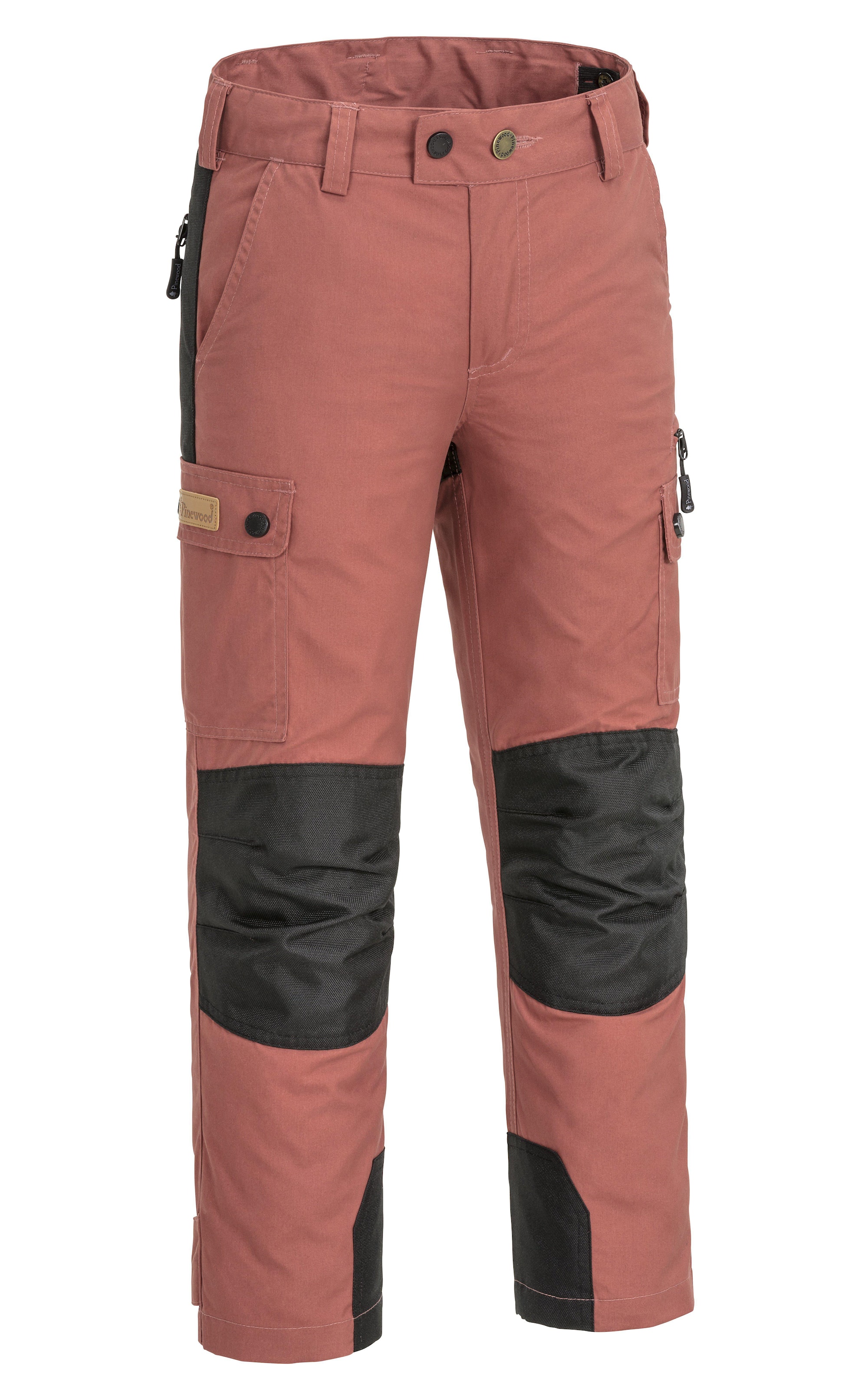 Pinewood Lappland Byxor Barn Rusty Pink/Black