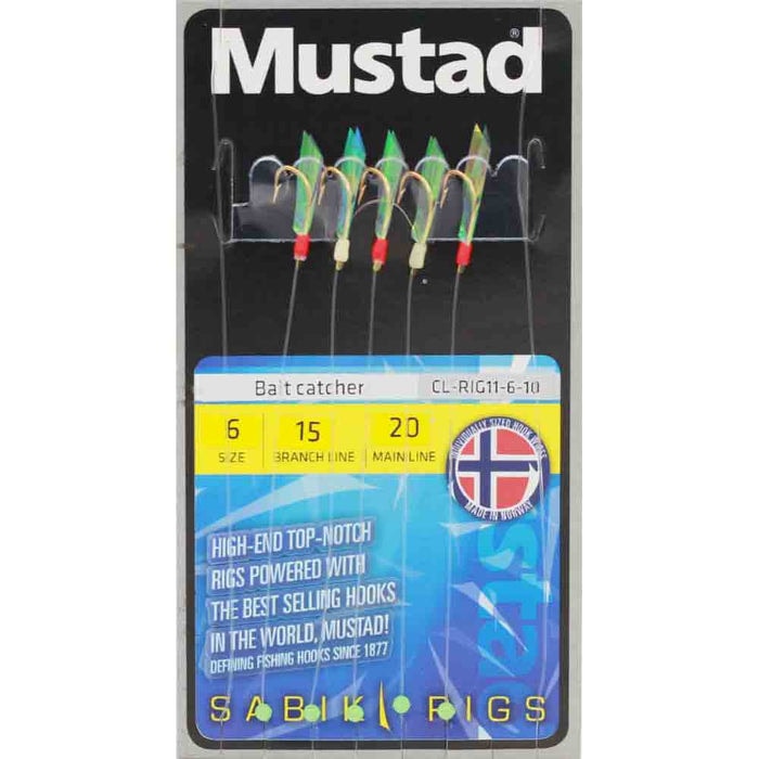 Mustad Bait Catcher 6 Koukut