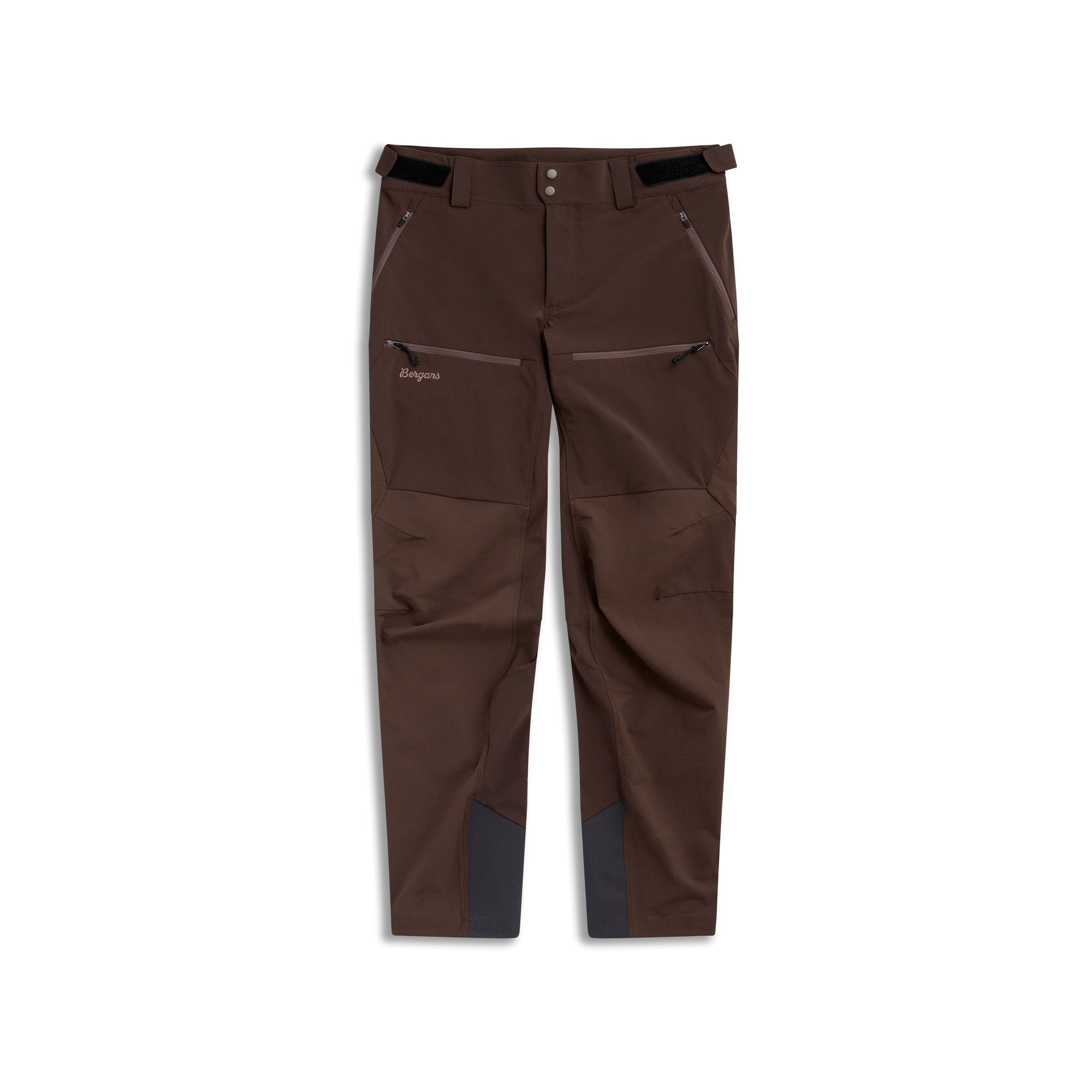 Bergans Rabot Softshellbyxor Dam Dark Chocolate