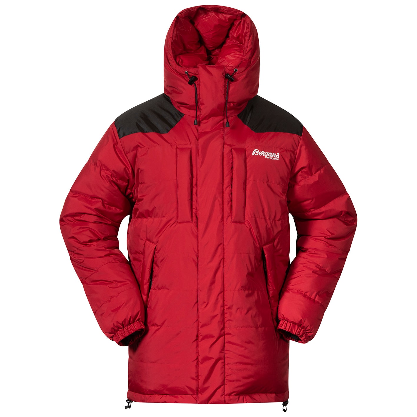 Bergans Expedition Down Parkasjacka Unisex Red/Black