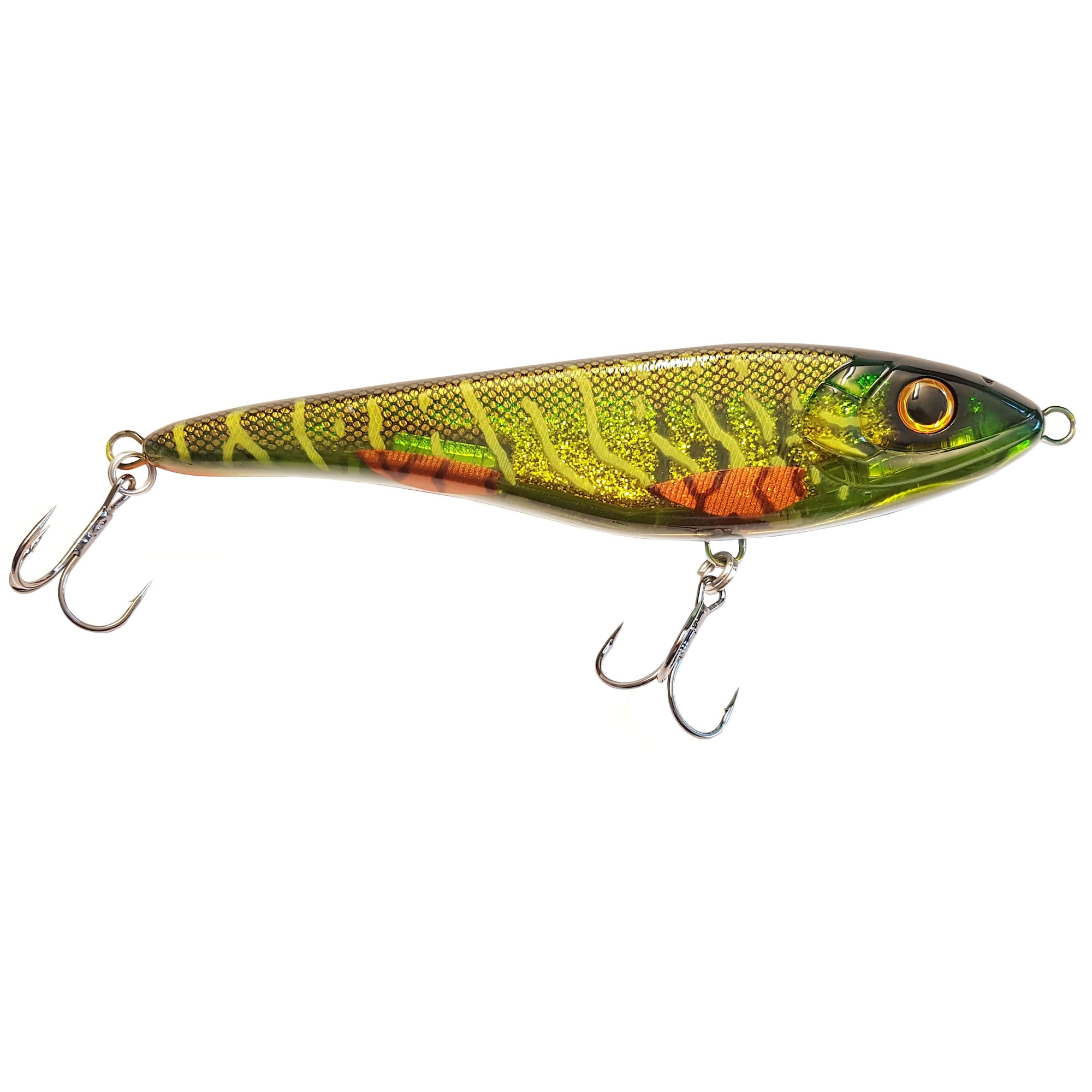 Big Bandit shallow 19,6 cm Green Motoroil Pike UV -