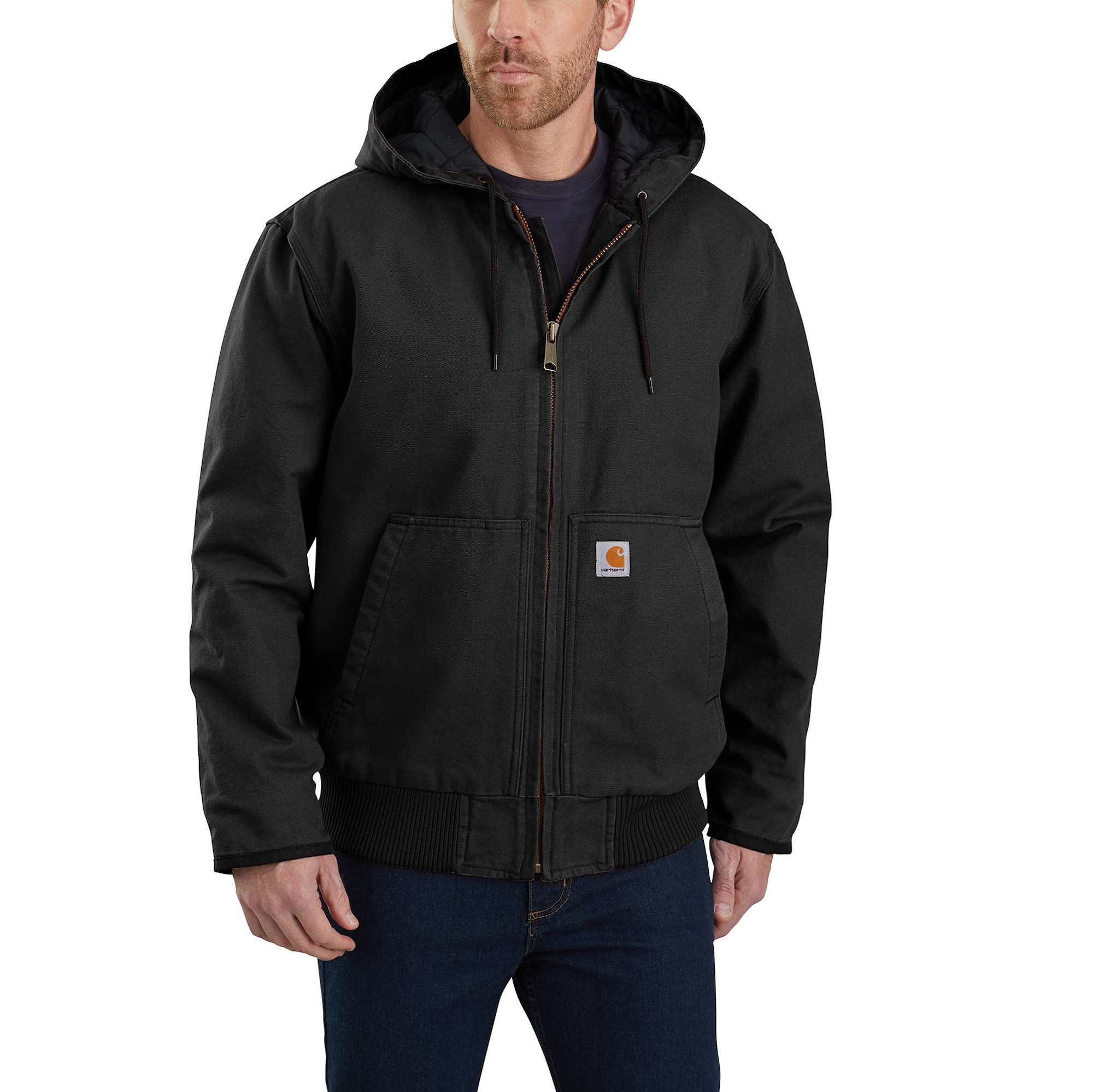 Carhartt Duck Active Jacket Men Black M