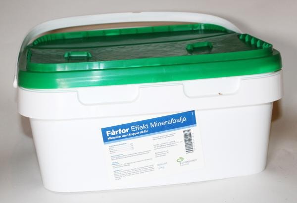 Mineralbalja Får U Cu 10kg Grön