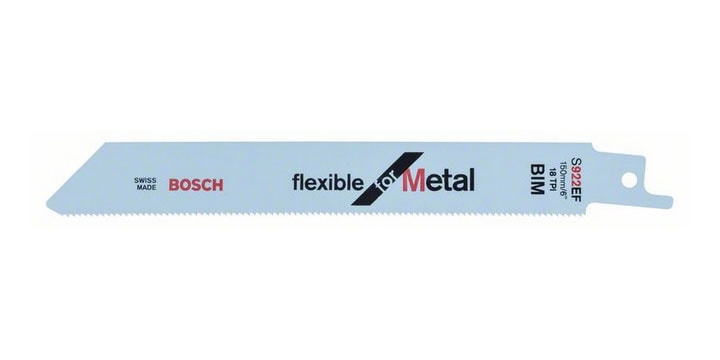 Bosch Puukkosahanterä S 922 EF Flexible for Metal