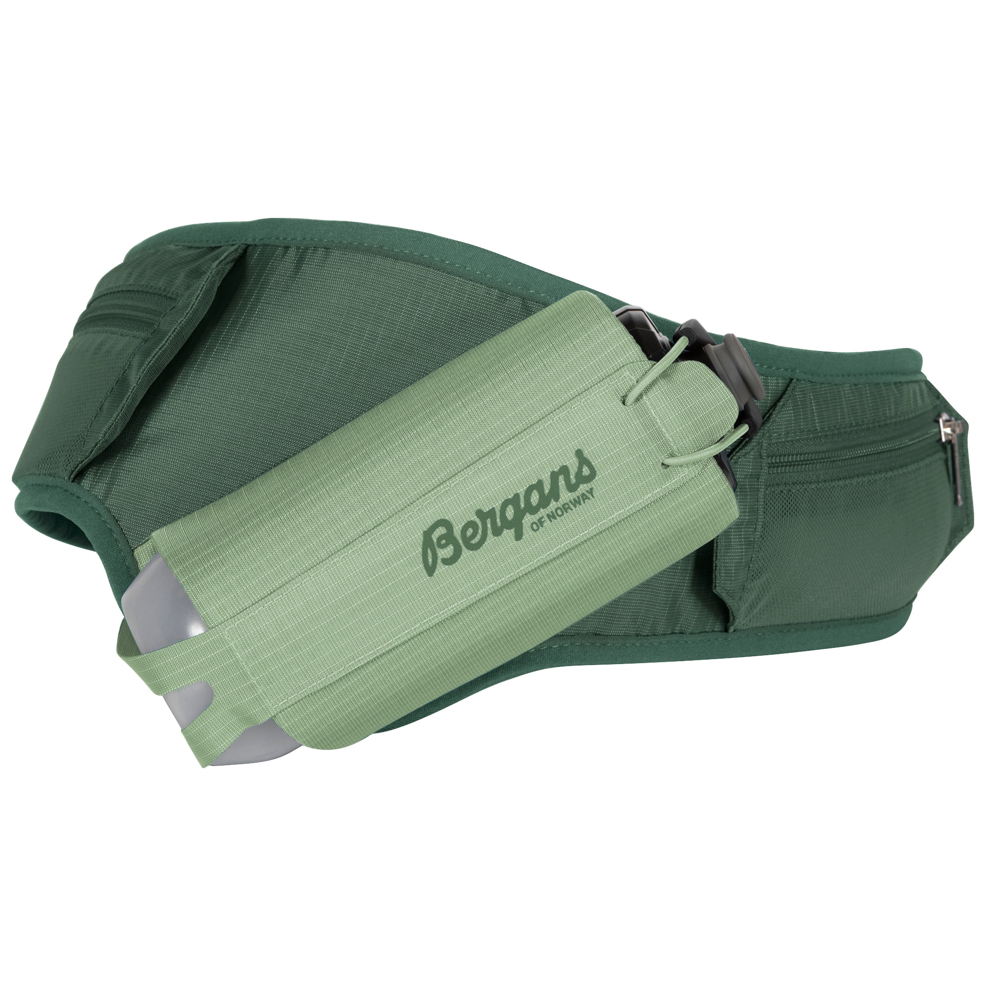 Bergans Driv HipPack 1L Dark Jade Green/Light Jade Green