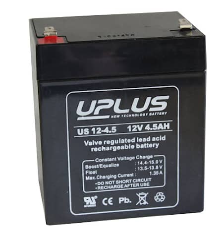 12 V Blycellsbatteri 4,5 Ah