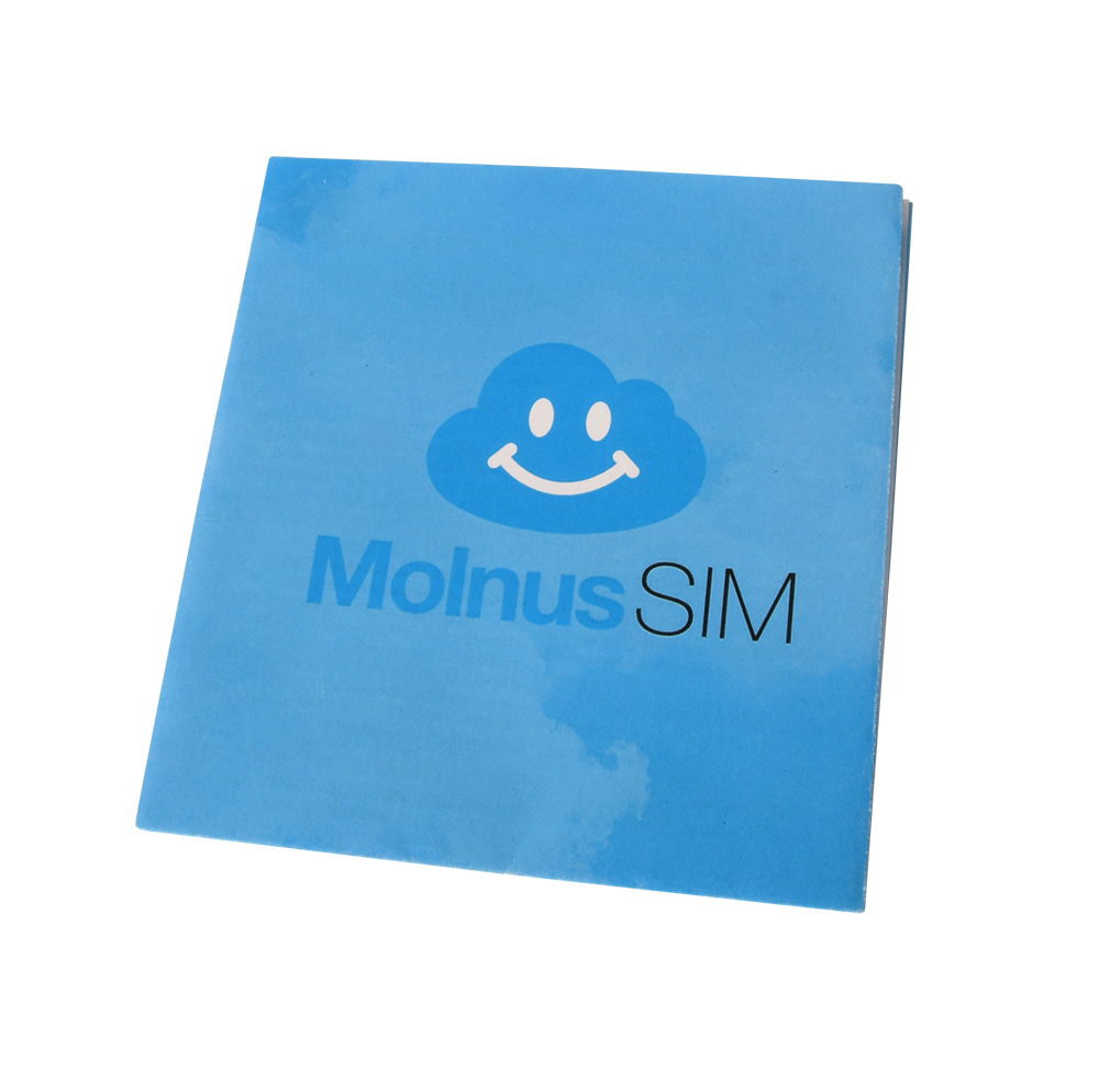 Snabbguide för kamera med Molnus-SIM