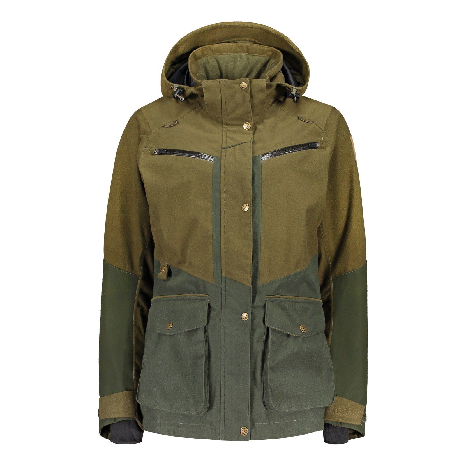 Anar Hirvas Jaktjacka Dam Grön