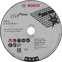 Bosch Expert for Inox -katkaisulaikka 76 x 1 x 10 mm, 5 kpl A 60 R INOX BF; 76 mm; 1 mm; 10 mm