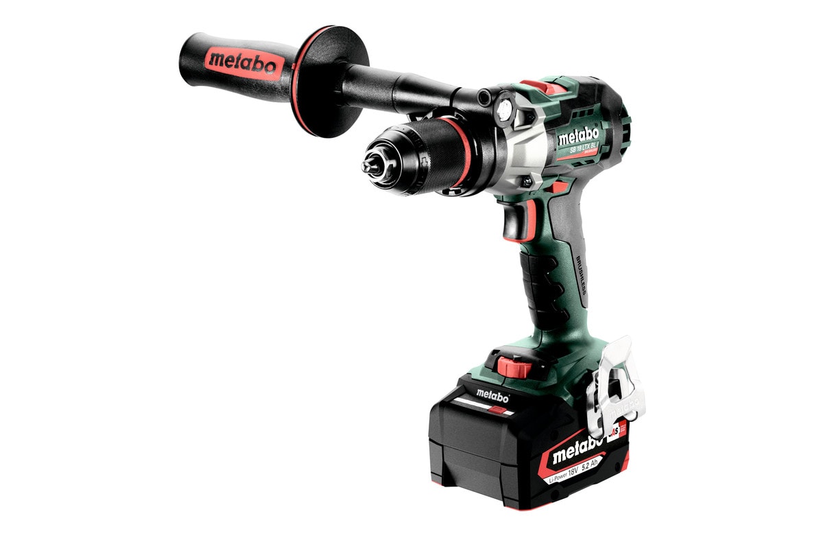 Metabo Slagborrmaskin SB 18 LTX BL I med 2x5,2Ah batterier och laddare